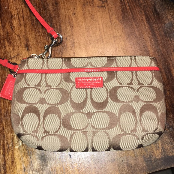 Coach Handbags - Coach wristlet, perfect Condition!